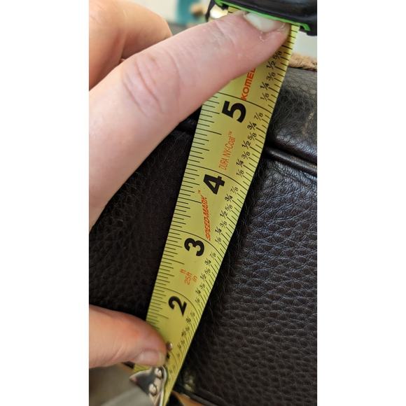 Sweet Tooth Brown Pebbled Grain Cheetah Heart Satchel Handbag - Picture 14 of 15